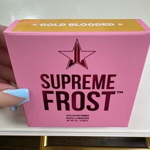 Jeffree Star cosmetics supreme frost gold blooded Highlighter compact NIB